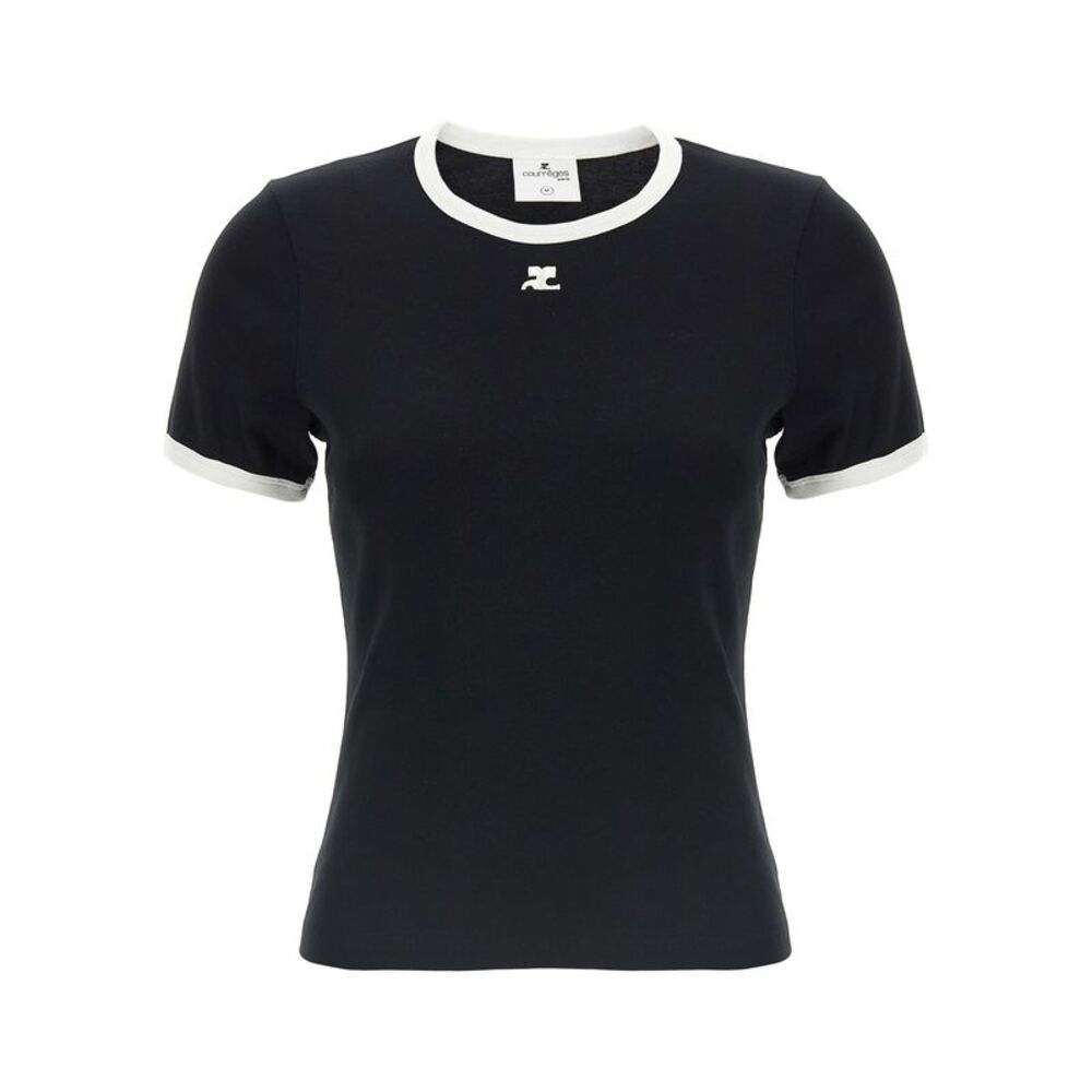 Courreges Women's Signature Contrast T-Shirt